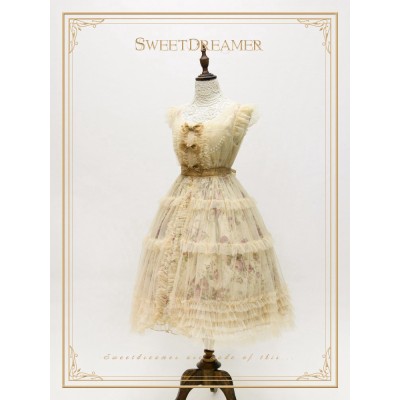 Sweet Dreamer Nunnally and Alfalfa Open Front Overdress